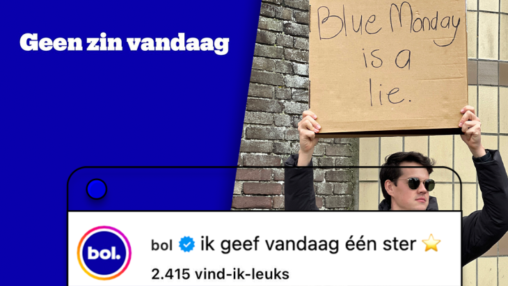 Deze 8 Blue Monday-inhakers kleuren je tijdlijn